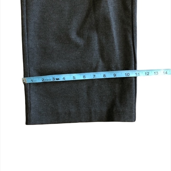 EILEEN FISHER Cropped Pant Women's Size Large Petite Gray Italian Fabric - Picture 6 of 11